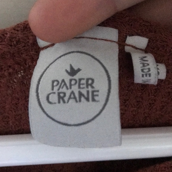 Cute button up..! Rust color and perfect for fall! - Picture 5 of 5